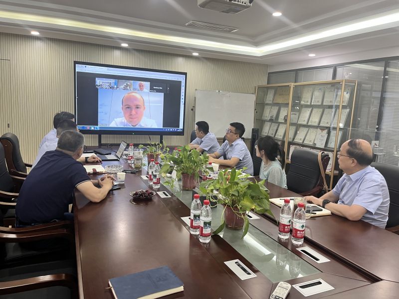綠色冶煉賦能歐洲：陜西誠達工業(yè)爐制造有限公司與阿爾巴尼亞客戶舉行線上交流會
