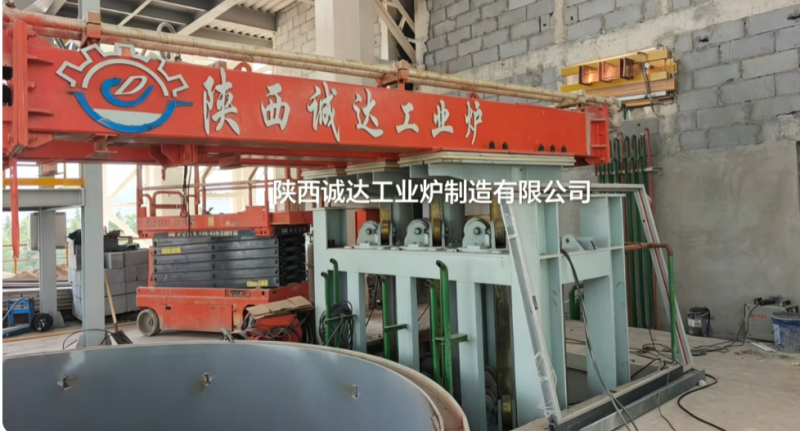 深耕陜內(nèi)市場(chǎng)，誠(chéng)達(dá)熱熔渣保溫爐韓城安裝工作有序推進(jìn)